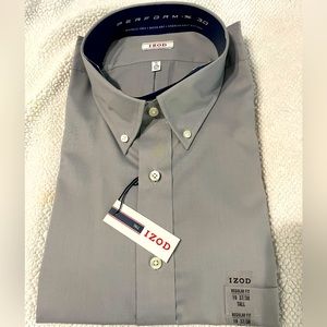 Izod. Gray. Size 19 big and tall
